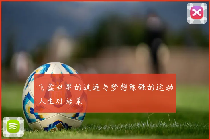 飞盘世界的追逐与梦想陈强的运动人生对话录